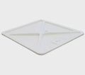 3489 Res Lid 40 Gallon White Botani