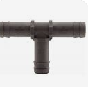 7525 Hydro Flow Barb Tee 1/2