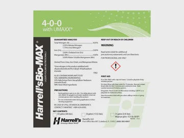 Harrell's Bio Max 4-0-0  2.5 Gal.